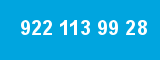922 113 99 28 922 113 99 28